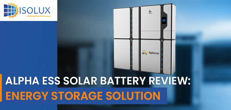 Alpha ESS Solar Battery Review