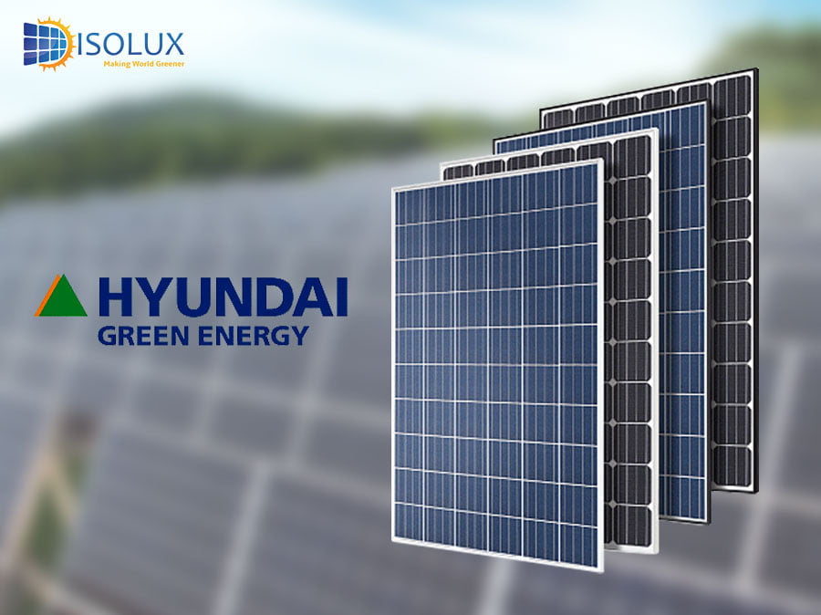 Hyundai solar panels