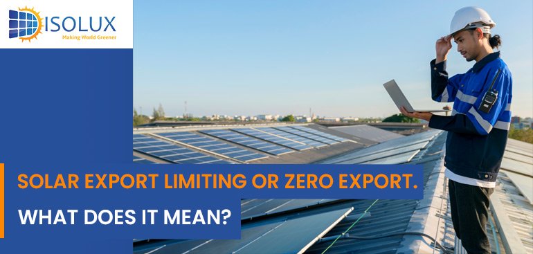 Solar Export Limiting