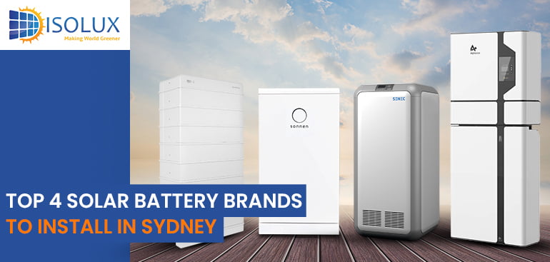 Top 4 Solar Battery Brands