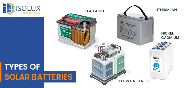 Types of Solar Batteries